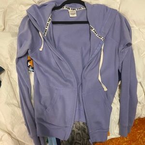 VS// PINK zip-up jacket
